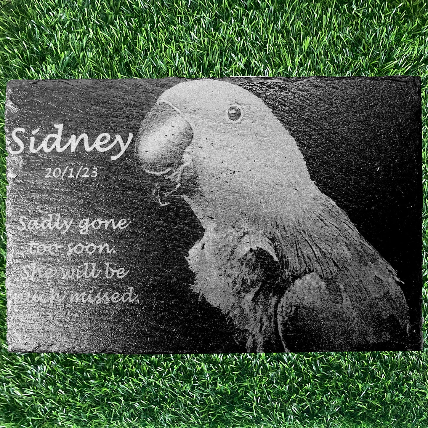 Memorial Photo Plaques Personalised for any Pet. Inside, outdoor and gardening. LARGE SIZES