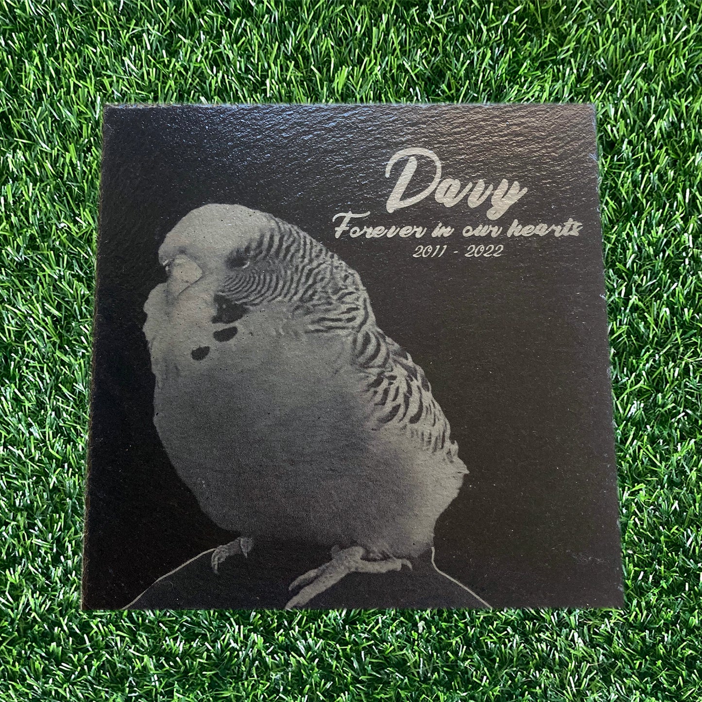 Memorial Photo Plaques Personalised Pet tribute. Inside, Outdoor and Gardening.SMALL SIZES