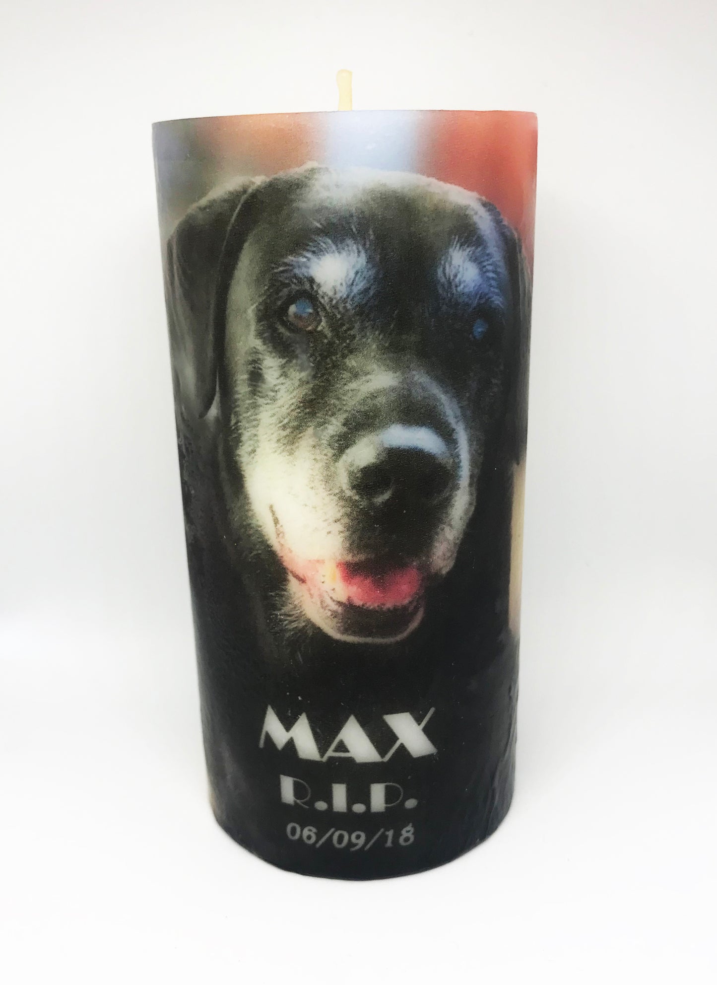 Memorial Photo Pets Unique Candles