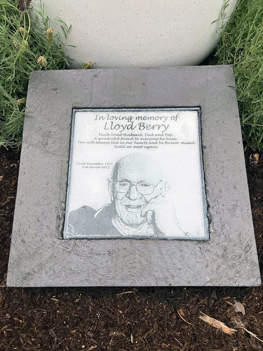 Human Memorial Stones - White background. LARGE SIZES  Inside outdoor and gardening.