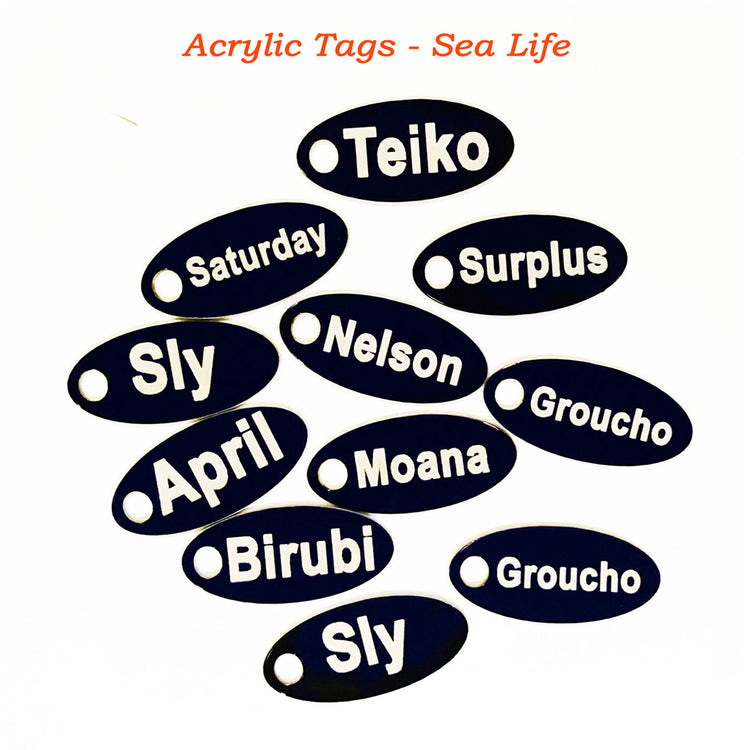 Custom Acrylic Tags and Plaques