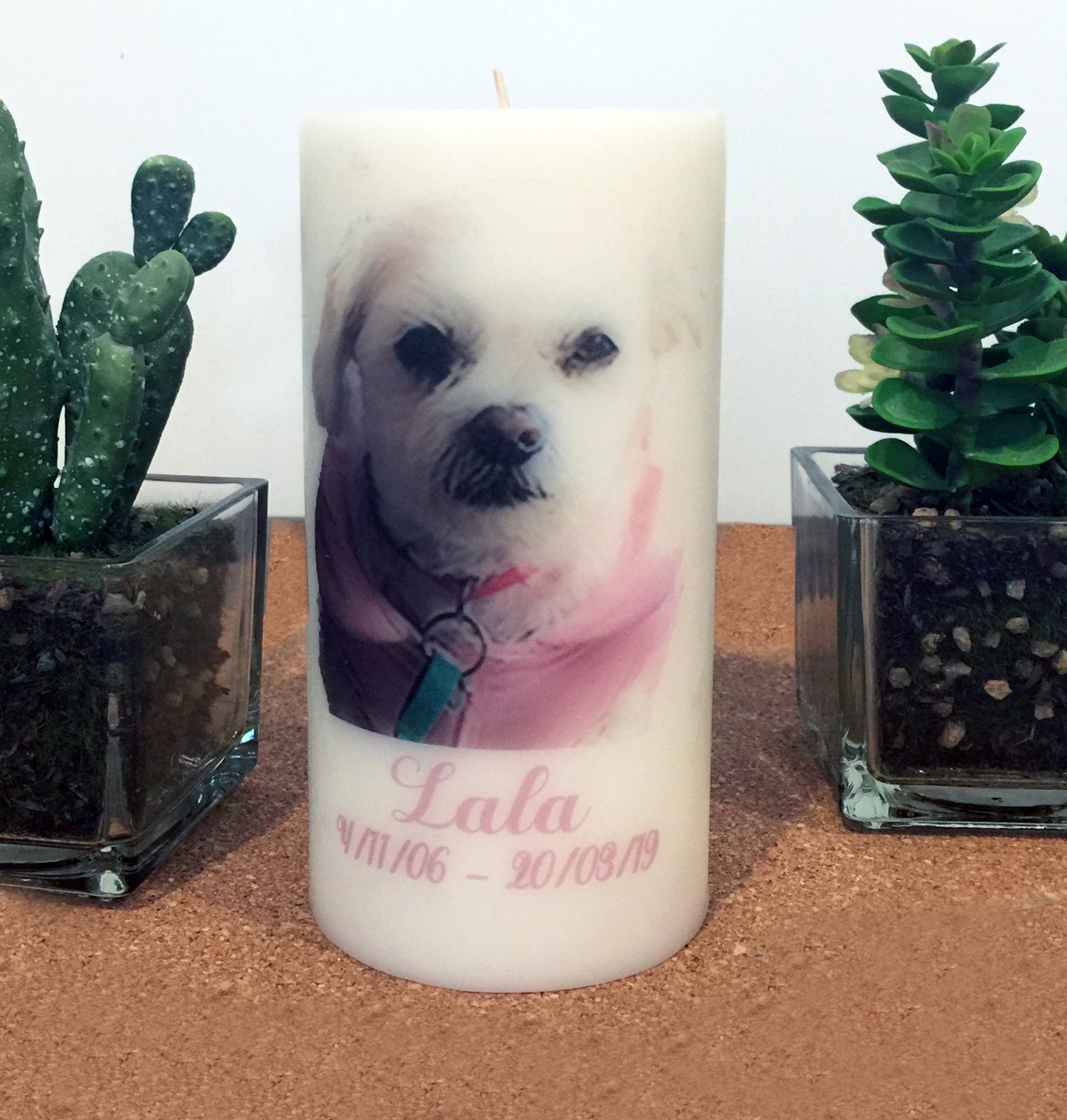 Personalised Photo Candles