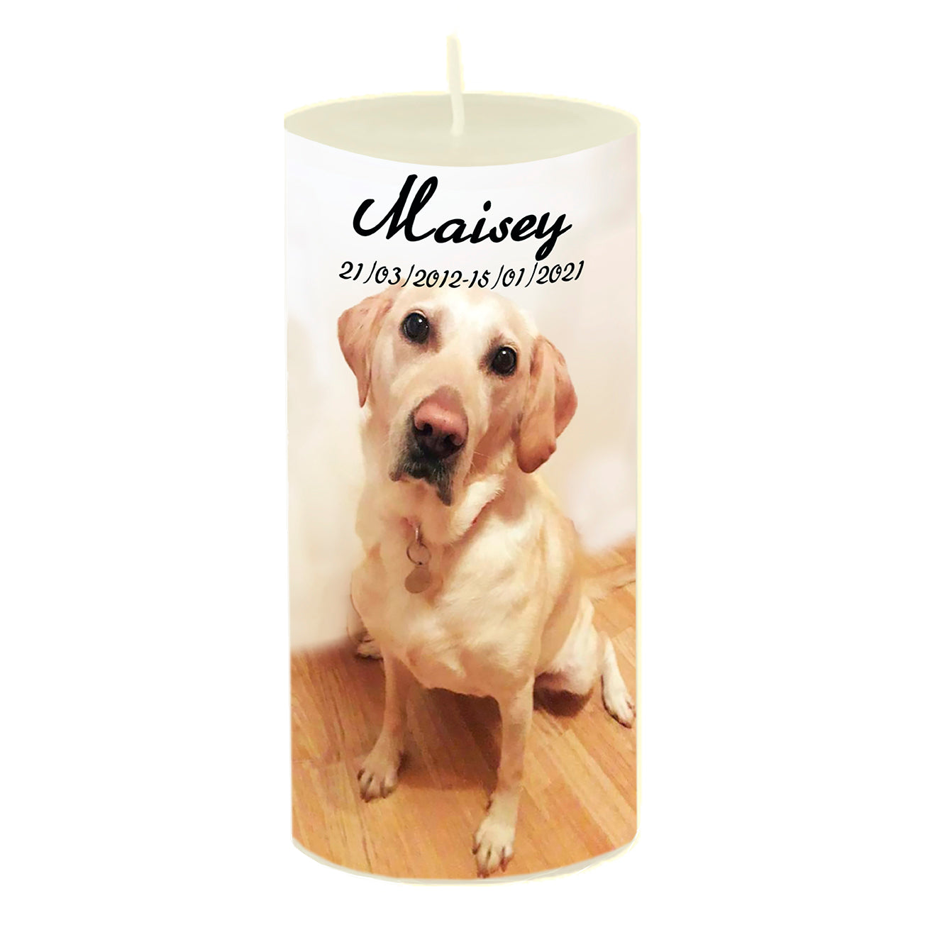 Memorial Photo Pets Unique Candles