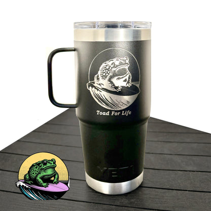 Photo Products - YETI  Rambler Travel Mug Engraved with Pet or Human Photos