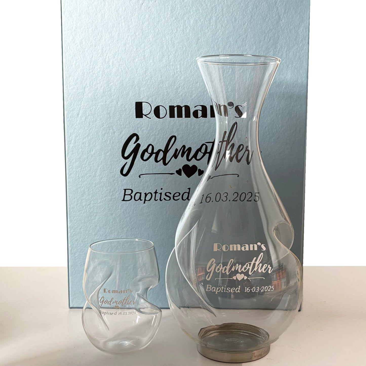 Engraved Wine Decanter. Wine lovers. 750ml