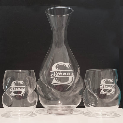 Engraved Wine Decanter. Wine lovers. 750ml
