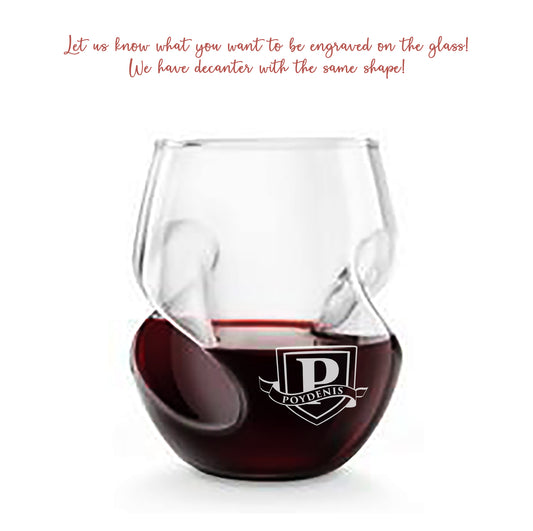 Engraved Wine Glasses. Wine Lovers Gift