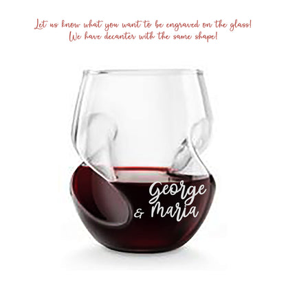 Engraved Wine Decanter. Wine lovers. 750ml