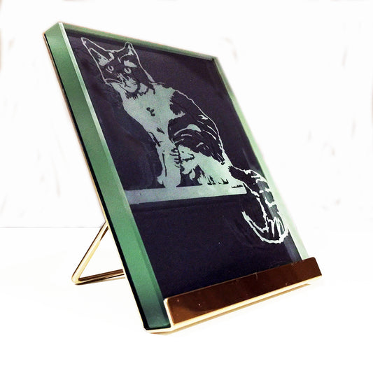 Photo Products - Pet Portrait Glass Block