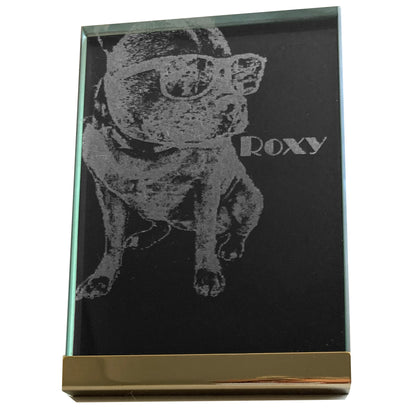 Photo Products - Pet Portrait Glass Block