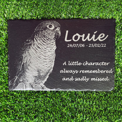 Memorial Photo Plaques Personalised for any Pet. Inside, outdoor and gardening. LARGE SIZES