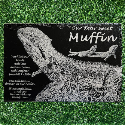 Memorial Photo Plaques Personalised for any Pet. Inside, outdoor and gardening. LARGE SIZES