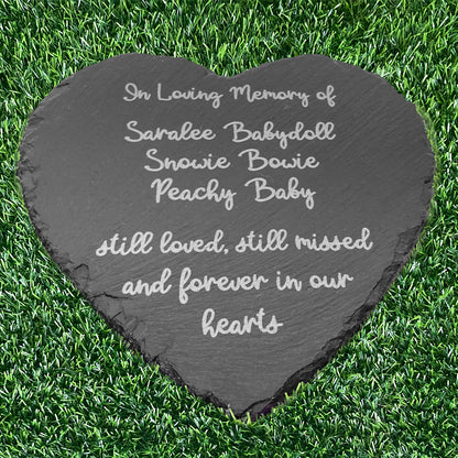Memorial Photo Plaques Personalised Pet tribute. Inside, Outdoor and Gardening.SMALL SIZES