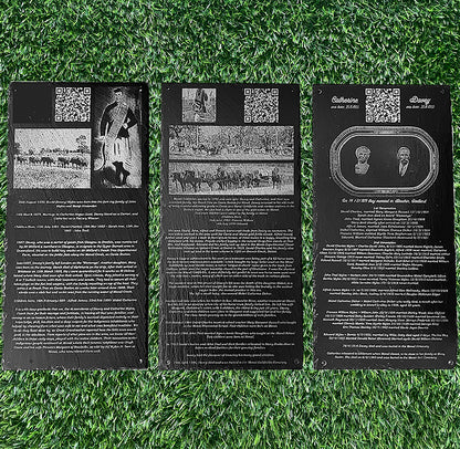 Human Memorial Gravestone Engraved with Photo.