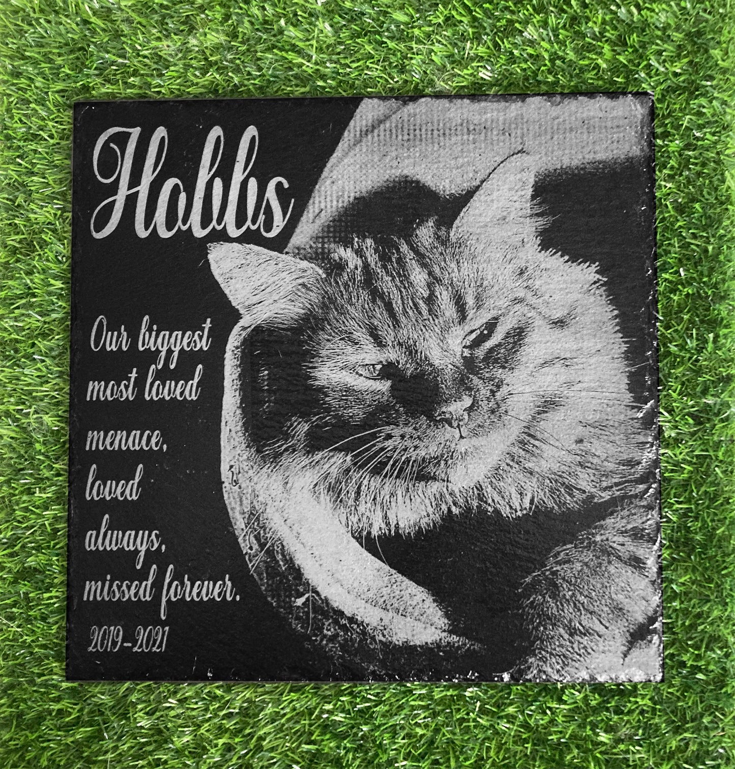 Memorial Photo Plaques Personalised for any Pet. Inside, outdoor and gardening. LARGE SIZES