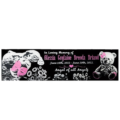 Tags Personalised. Commemorative Acrylic Plaques