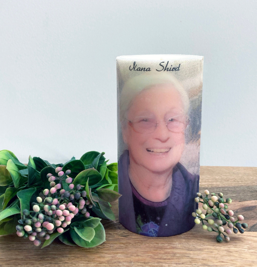 memorial Photo Candles - Humans
