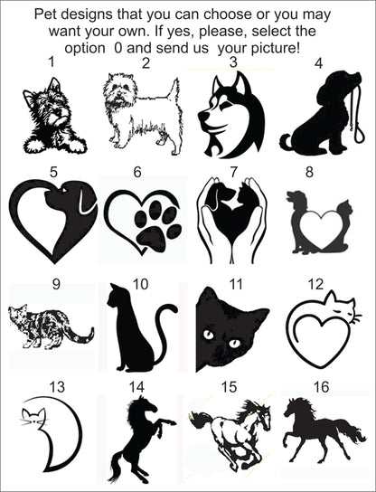 Photo Keepsake Urn for Pet Ashes - Large