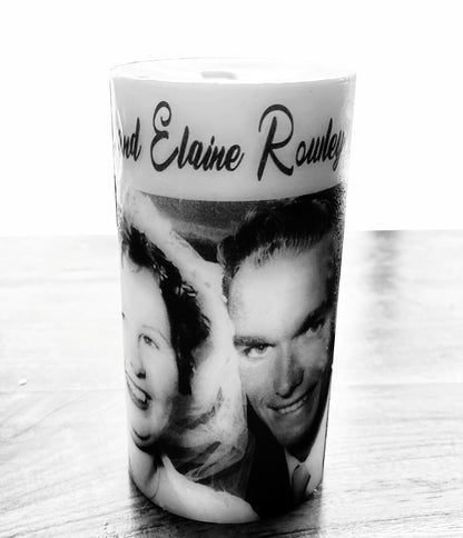 memorial Photo Candles - Humans