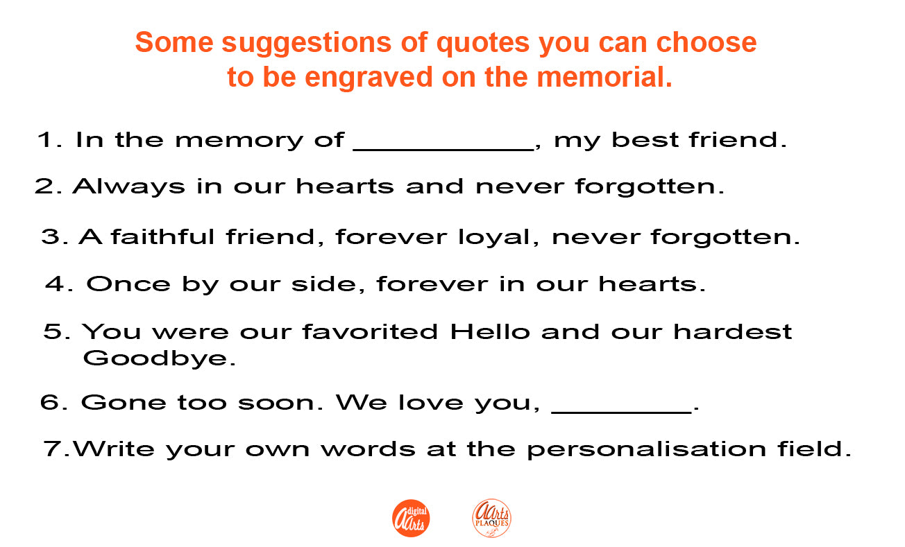 Memorial Photo Plaques Personalised Pet tribute. Inside, Outdoor and Gardening.SMALL SIZES